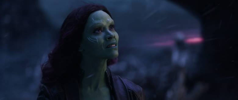 Zoe Saldaña Gamora Avengers: Endgame