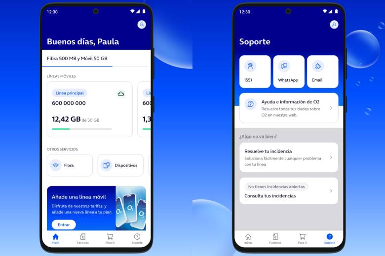 Los clientes de O2 pueden gestionar sus servicios desde la app Mi O2