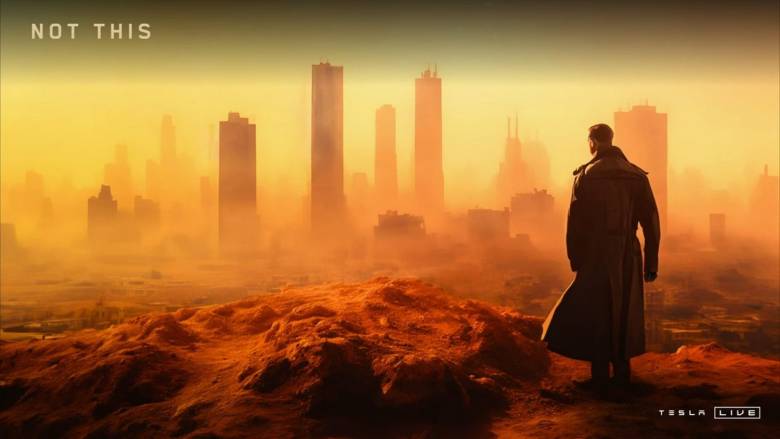 Imagen de Blade Runner 2049 creada con IA