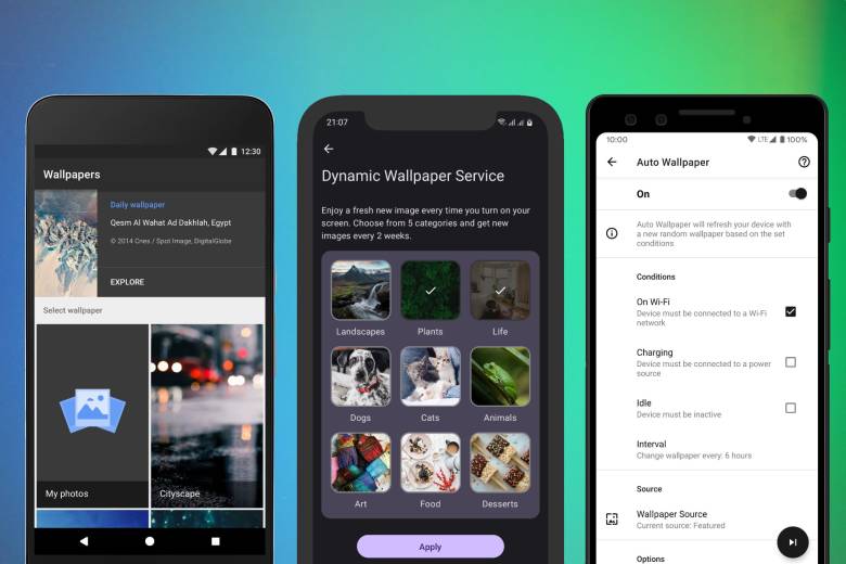 Con estas apps puedes cambiar el fondo de pantalla de Android