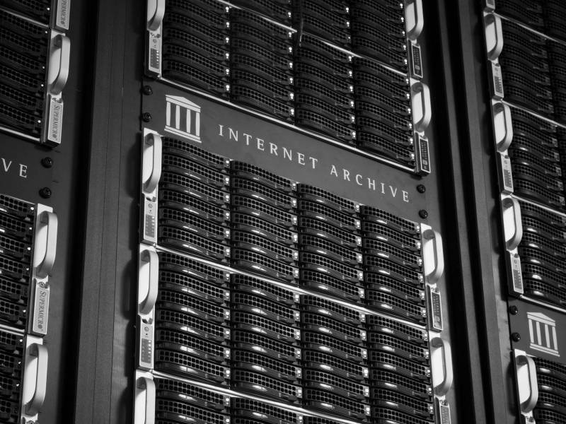 Centro de datos de Internet Archive