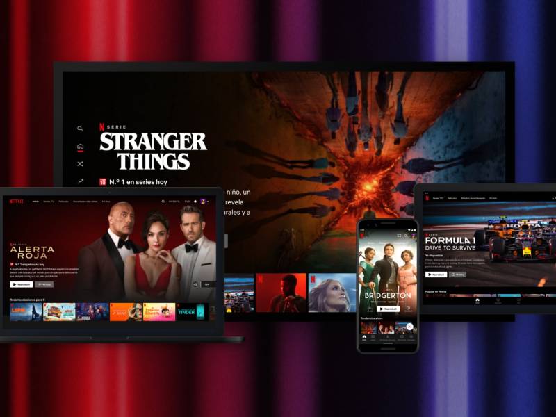 Cuenta de Netflix en varios dispositivos