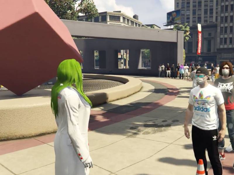 Pfizer abre una estación de vacunación virtual contra la COVID en GTA Online