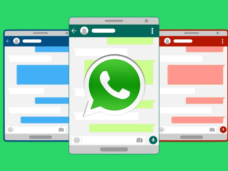 Temas de colores para WhatsApp