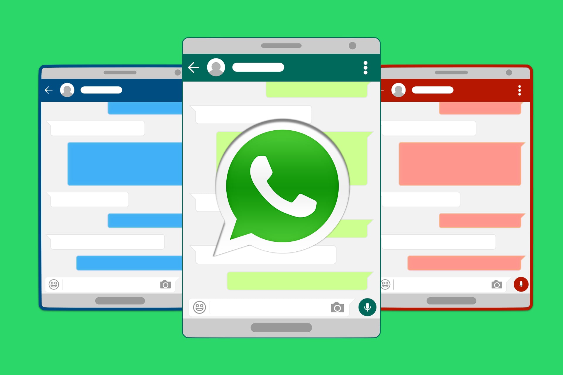 Temas de colores para WhatsApp